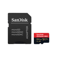 Карта памяти 64Gb SanDisk Extreme Pro microSDXC Class 10 UHS-I U3 V30 A2 Карта памяти 64Gb SanDisk Extreme Pro microSDXC Class 10 UHS-I U3 V30 A2