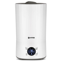 Ультразвуковой увлажнитель воздуха Vitek VT-2350 — объем 4 л, площадь до 25 м², механическое управление