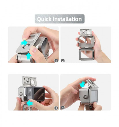 Водонепроницаемый кейс GoPro 9/10/11/12 (SunnyLife)