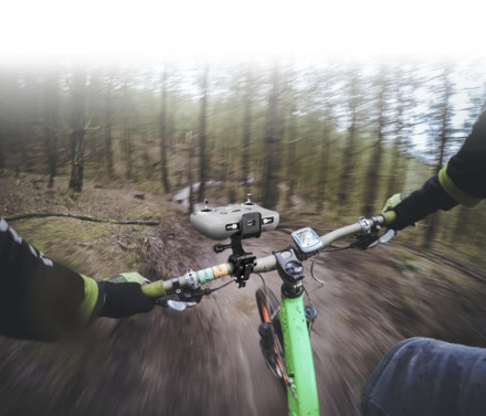 Крепление на руль велосипеда / мотоцикла для пульта DJI RC-N1 / RC-N2 (SunnyLife)