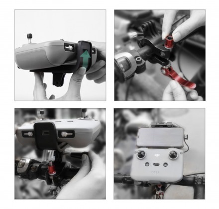 Крепление на руль велосипеда / мотоцикла для пульта DJI RC-N1 / RC-N2 (SunnyLife)