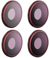 Набор нейтрально-поляризационных фильтров (ND8-PL/16/32/64) DJI Osmo Action 3 (Professional) (PGYTECH P-32C-013)