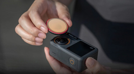 Набор нейтрально-поляризационных фильтров (ND8-PL/16/32/64) DJI Osmo Action 3 (Professional) (PGYTECH P-32C-013)