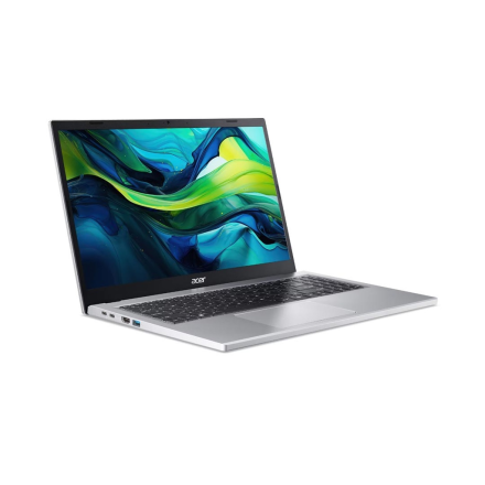 Ноутбук Acer Aspire Go AG15-21PT-R5GQ 15.3" FHD IPS Touch (AMD Ryzen 5 7520U, 8GB DDR5, 512GB SSD M.2 NVMe, Radeon 610M, Type-C, HDMI, Wi-Fi, BT, Win11H, ENG/RUS) Silver [NX.JJJAA.004]