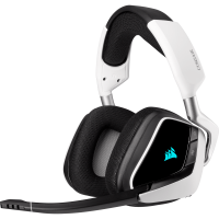 Наушники с микрофоном CORSAIR Void RGB Elite Wireless white Наушники с микрофоном CORSAIR Void RGB Elite Wireless white