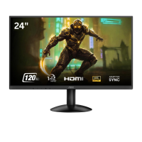 Монитор 23.8" AOC 24B30H2 Black: Безрамочный Full HD IPS монитор для работы и игр, 120 Гц, 1 мс, Adaptive-Sync и защита зрения Монитор 23.8" AOC 24B30H2 Black: Безрамочный Full HD IPS монитор для работы и игр, 120 Гц, 1 мс, Adaptive-Sync и защита зрения