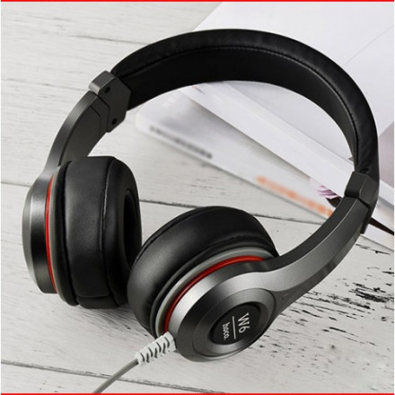Накладные Наушники Hoco W6 (3.5mm)