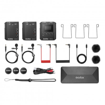 Беспроводной Микрофон Godox WMicS2 Kit2