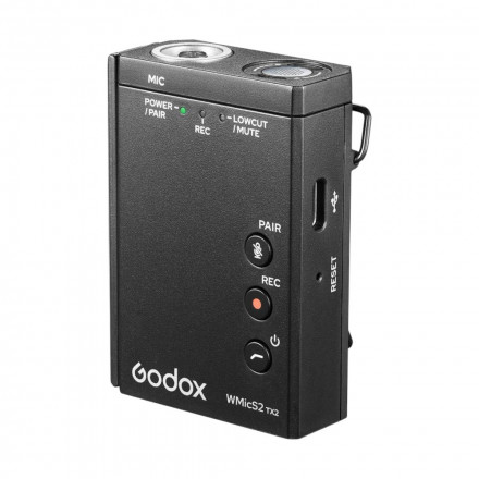 Беспроводной Микрофон Godox WMicS2 Kit2