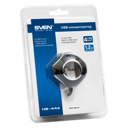 USB Хаб SVEN HB-444