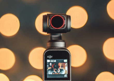 Набор нейтрально-поляризационных фильтров (ND8-PL/16/32/64) DJI Osmo Pocket / Pocket 2 (Bright Day) (Freewell)