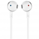 НАУШНИКИ ВКЛАДЫШИ JBL TUNE 205BT (SILVER)