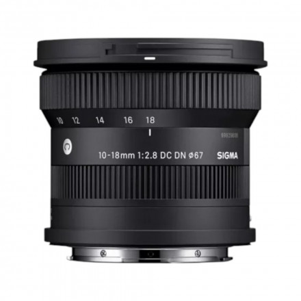 Объектив Sigma 10-18mm f/2.8 DC DN FUJI X-Mount Sony E mount