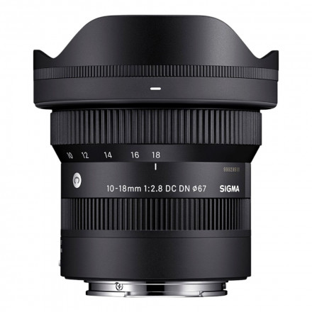 Объектив Sigma 10-18mm f/2.8 DC DN FUJI X-Mount Sony E mount