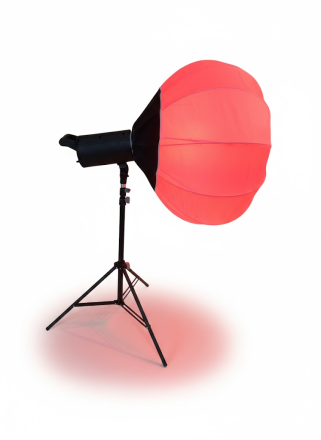 Набор RGBW-600 световой осветитель + сферический октобокс + усиленная стойка