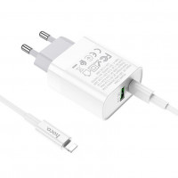 Зарядное устройство HOCO C80A Rapido кабелем USB-C Зарядное устройство HOCO C80A Rapido кабелем USB-C