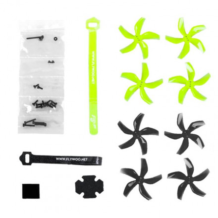 Квадрокоптер Flywoo CineRace20 V2 Neon LED HD с Caddx Vista