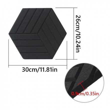 Акустический Самоклеящийся Порoлон (20*30см) в виде пчелиных сот