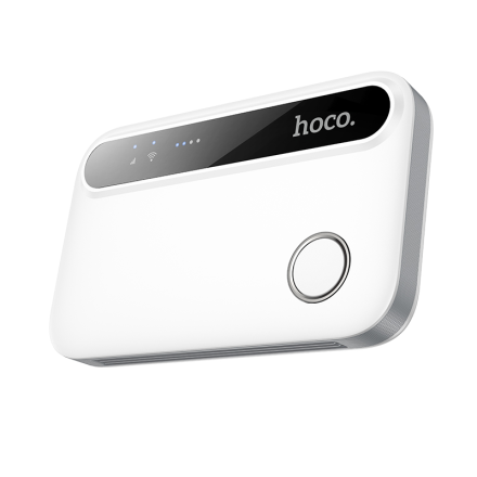 Портативный Wi-Fi роутер HOCO HI41 Mobile Portable WiFi — 150 Мбит/с, 4G LTE, аккумулятор 2100 mAh