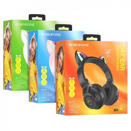 Беспроводные наушники BO18 Cat ear