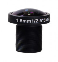 Линза Foxeer M12 1.8 мм (Широкий угол) (IR Sensitive) Линза Foxeer M12 1.8 мм (Широкий угол) (IR Sensitive)