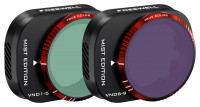 Набор из 2 диффузионных нейтральных VND + Mist фильтров (ND4-32 + ND64-512) DJI Mini 4 Pro (Freewell)