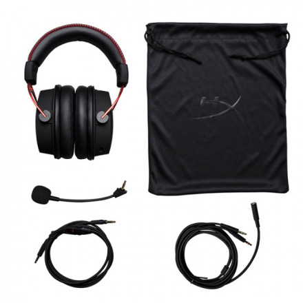 ИГРОВАЯ ГАРНИТУРА HYPERX CLOUD ALPHA HX-HSCA-RD/EE (BLACK/RED)