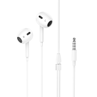 Проводные наушники HOCO M1 Max Stereo — вкладыши с микрофоном, 3.5 мм, чистый звук для смартфона