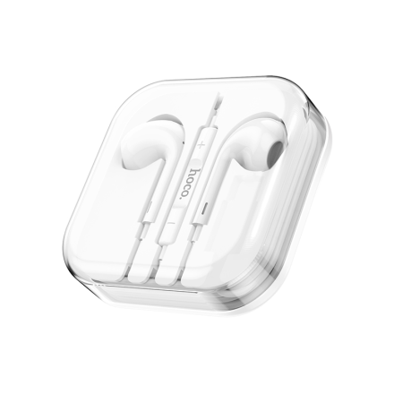 Проводные наушники HOCO M1 Max Stereo — вкладыши с микрофоном, 3.5 мм, чистый звук для смартфона