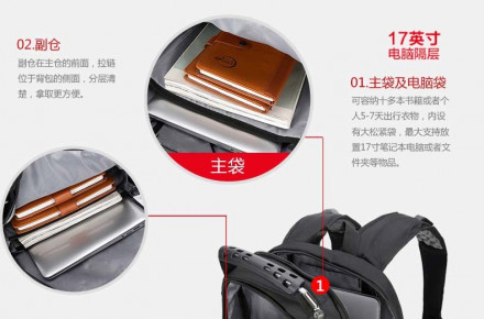 Рюкзак Warriors Saber YS1418