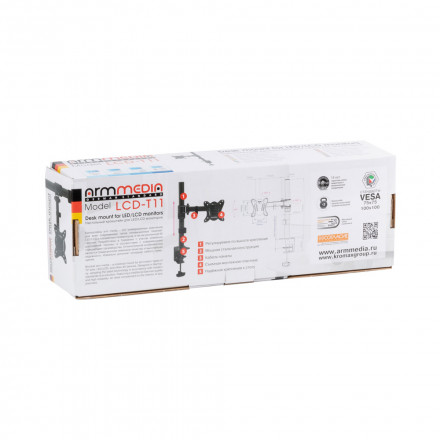 Настольный кронштейн для мониторов ARM MEDIA LCD-T11 BLACK