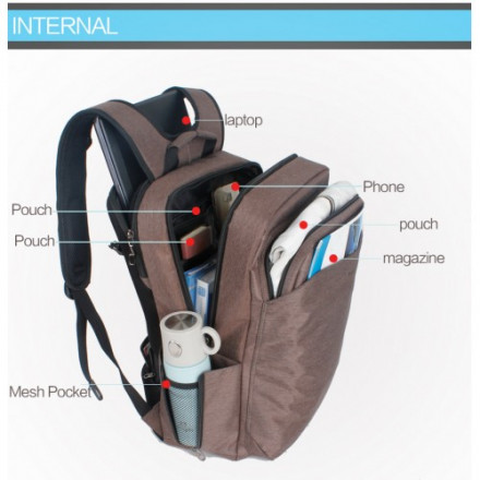 Городской рюкзак Tigernu T-B3175