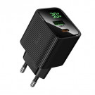 Сетевое зарядное устройство HOCO CS83A PD20W + QC3.0 с дисплеем