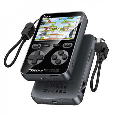 Портативный аккумулятор Hoco Q47 Shine 10000 mAh с игровой приставкой и PD20W