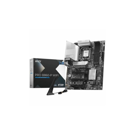 Материнская плата MSI PRO B860-P — LGA1851, B860, DDR5, ATX, 3×M.2, 5GbE