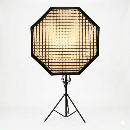 Набор студийного света TJ300 300Вт с октобоксом 120 см и усиленной стойкой 2.8 м