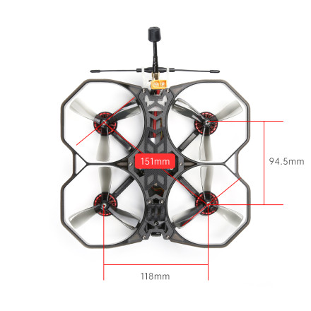 Квадрокоптер iFlight ProTek35 V1.4 Analog (PNP)