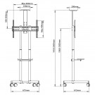 Мобильная стойка ARM MEDIA PT-STAND-8