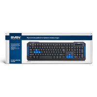 Клавиатура SVEN Challenge 9500 игровая черная Клавиатура SVEN Challenge 9500 игровая черная