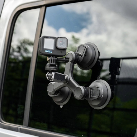 Комплект быстросъемных креплений CapLock для экшн-камер (база c шаровой головкой) (PGYTECH P-CG-145)