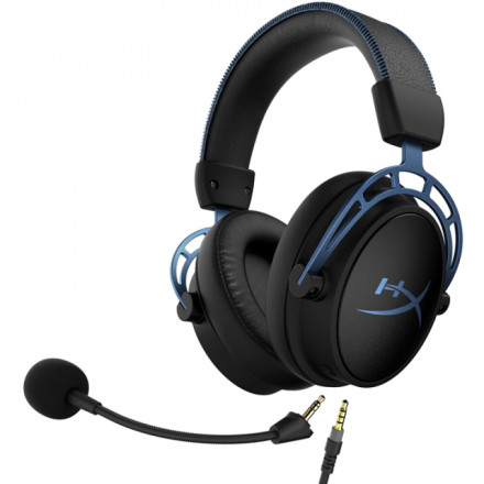 ИГРОВАЯ ГАРНИТУРА HYPERX CLOUD ALPHA S HX-HSCAS-BL/WW (BLACK)