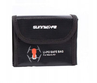 Огнеупорный сумка-чехол для двух аккумуляторов квадрокоптера DJI Mavic Air (SunnyLife) Огнеупорный сумка-чехол для двух аккумуляторов квадрокоптера DJI Mavic Air (SunnyLife)