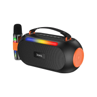 Портативная беспроводная колонка Hoco DS64 Colorful Lights с микрофоном (30W, BT 5.3, Hi-Fi Audio) Портативная беспроводная колонка Hoco DS64 Colorful Lights с микрофоном (30W, BT 5.3, Hi-Fi Audio)
