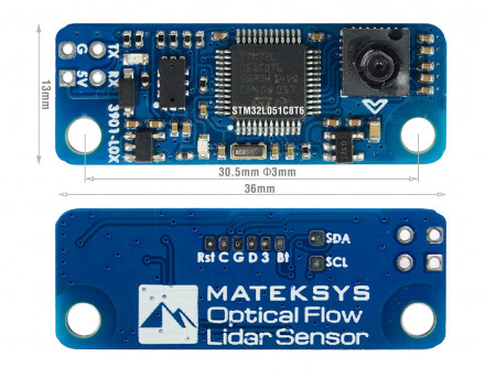 Оптический лазерный датчик MATEKSYS 3901-L0X