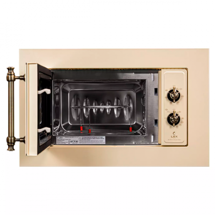 Встраиваемая микроволновая печь Lex Bimo 20.01 C Ivory