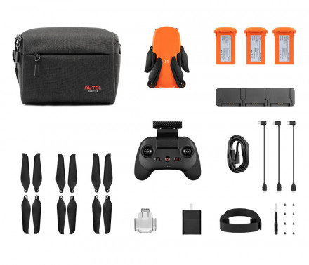 Квадрокоптер Autel EVO Nano Plus Premium Bundle (Оранжевый)