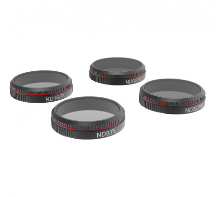 Набор нейтрально-поляризационных фильтров (ND8-PL/16/32/64) DJI Mavic 2 Zoom (Bright Day) (Freewell)