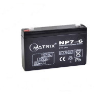 Аккумулятор MATRIX NP7-6 6V 7Ah Аккумулятор MATRIX NP7-6 6V 7Ah