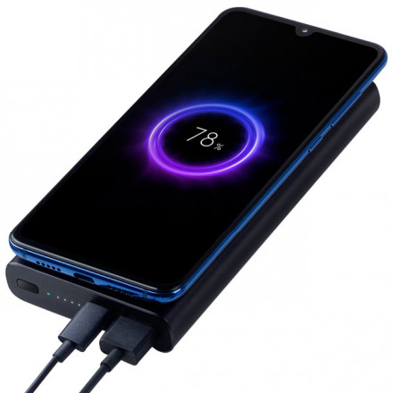 Xiaomi MI Power Bank с поддержкой беспроводной зарядки MI Wireless Charger (WPB15ZM)