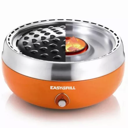 БЕЗДЫМНЫЙ УГОЛЬНЫЙ ГРИЛЬ-БАРБЕКЮ EasyGrill
